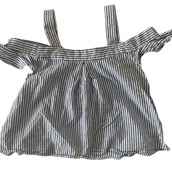 Striped New England beach style top size S - M - Picture 3 of 3
